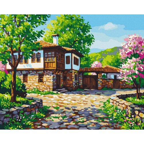 Рисуване по номера - Българска пролет (по авторско право)